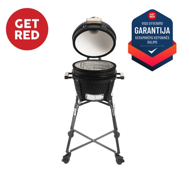 Kamado kepsninė GET RED  16" (40 cm)