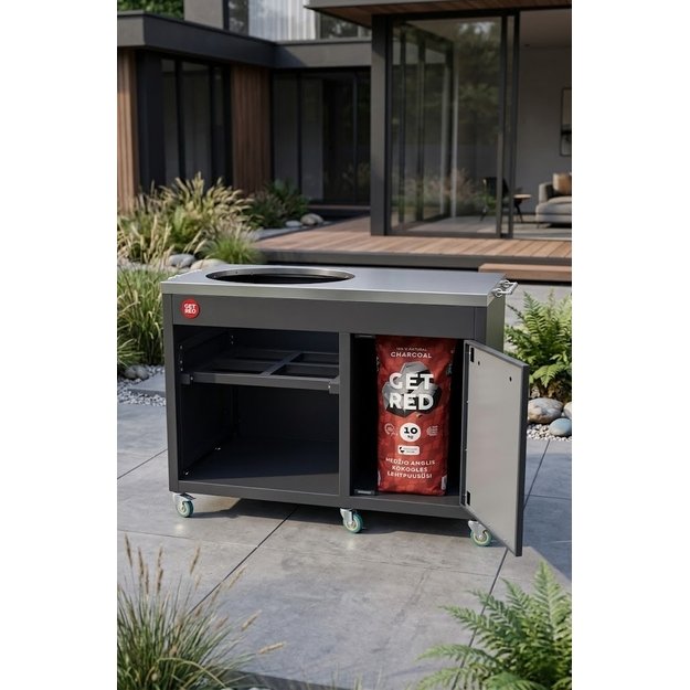 Kamado GET RED kepsninės stalas 1