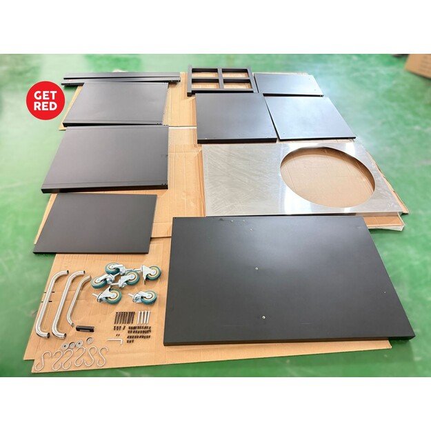 Kamado GET RED kepsninės stalas 6