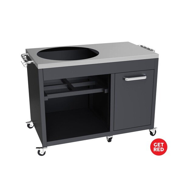 Kamado GET RED kepsninės stalas 2