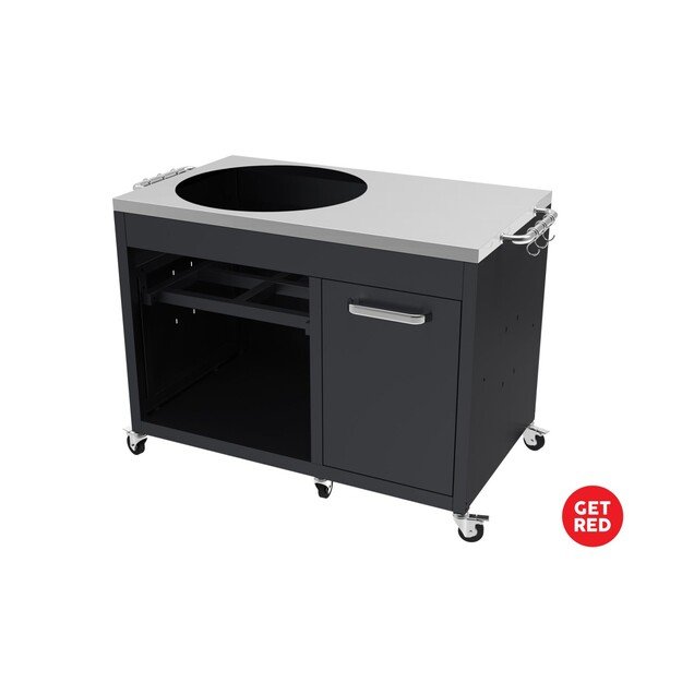 Kamado GET RED kepsninės stalas 3