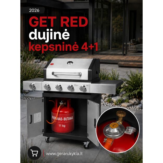 Dujinė kepsinės GET RED 4+1 14