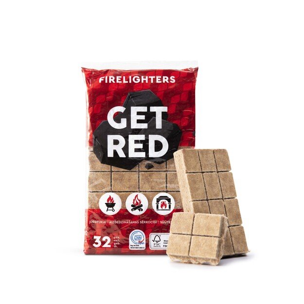 GET RED įdegtukai